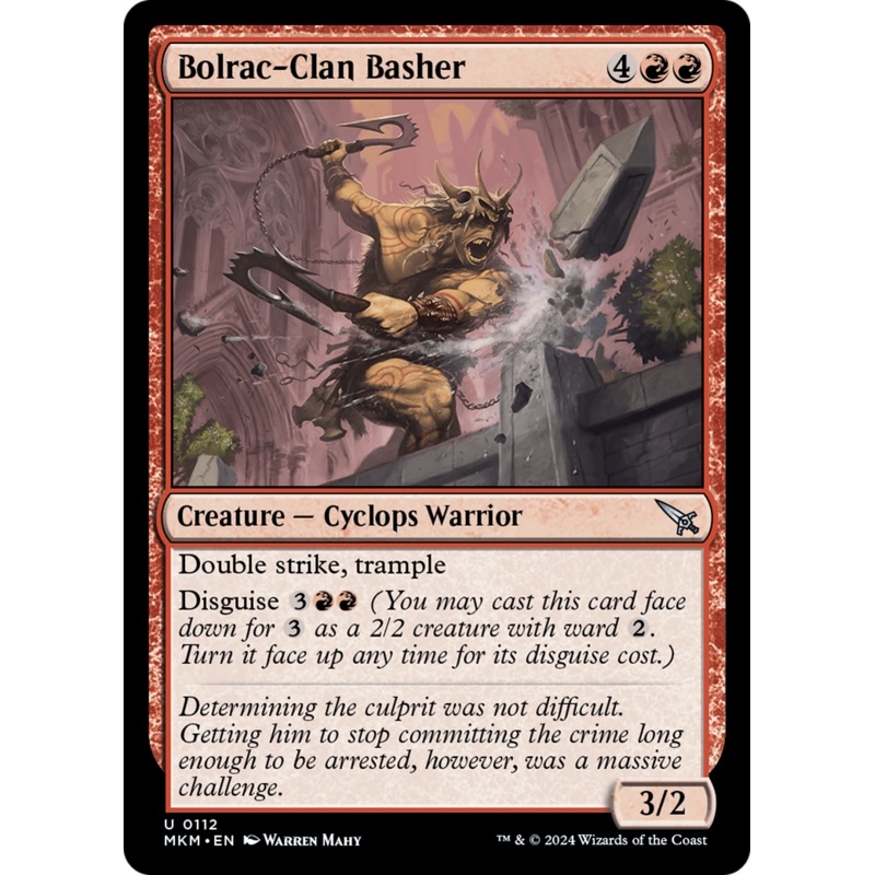 Bolrac-Clan Basher [Murders at Karlov Manor]