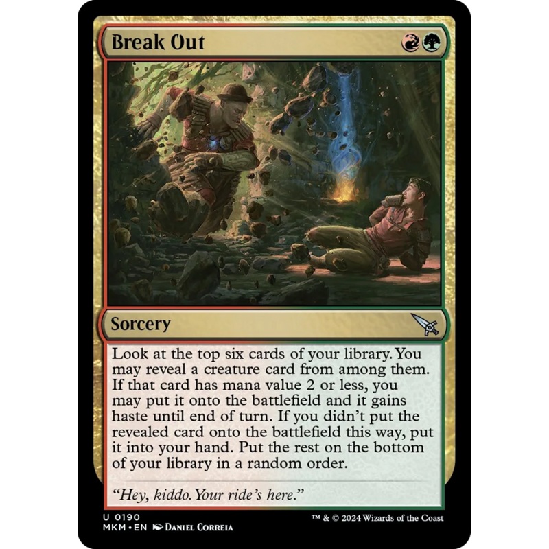 Break Out (Blue) [Murders at Karlov Manor]