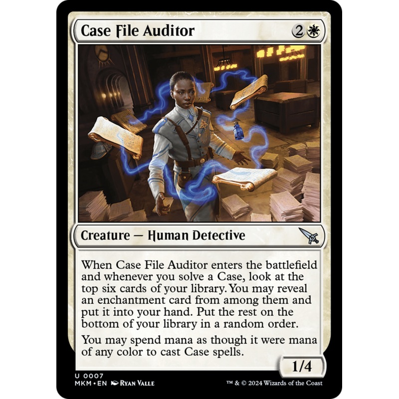 Case File Auditor (Blue) [Murders at Karlov Manor]
