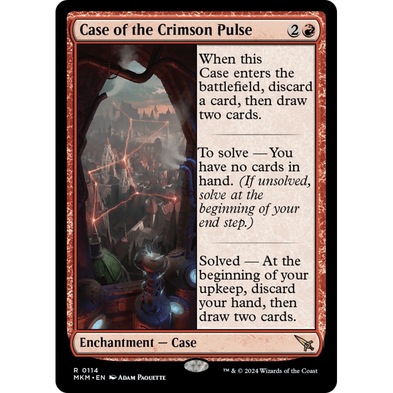 Case of the Crimson Pulse [Murders at Karlov Manor]