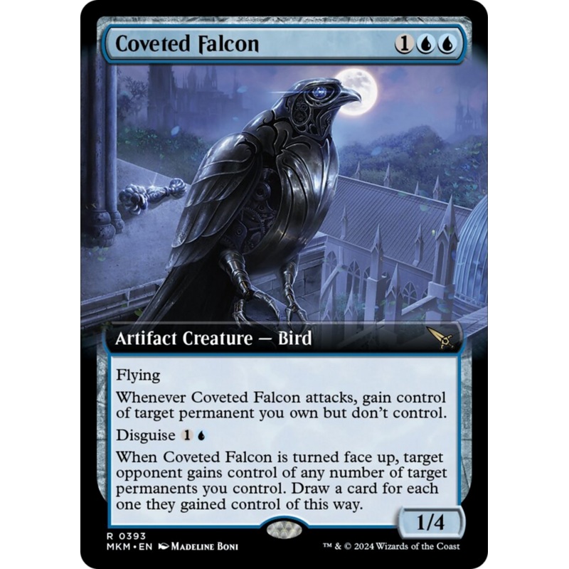 Coveted Falcon (Extended Art) [Murders at Karlov Manor]