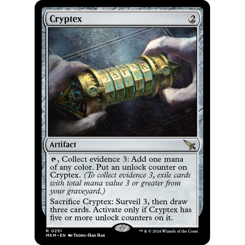 Cryptex [Murders at Karlov Manor]