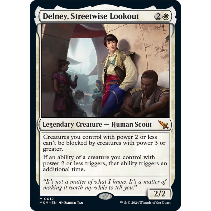 Delney, Streetwise Lookout [Murders at Karlov Manor]