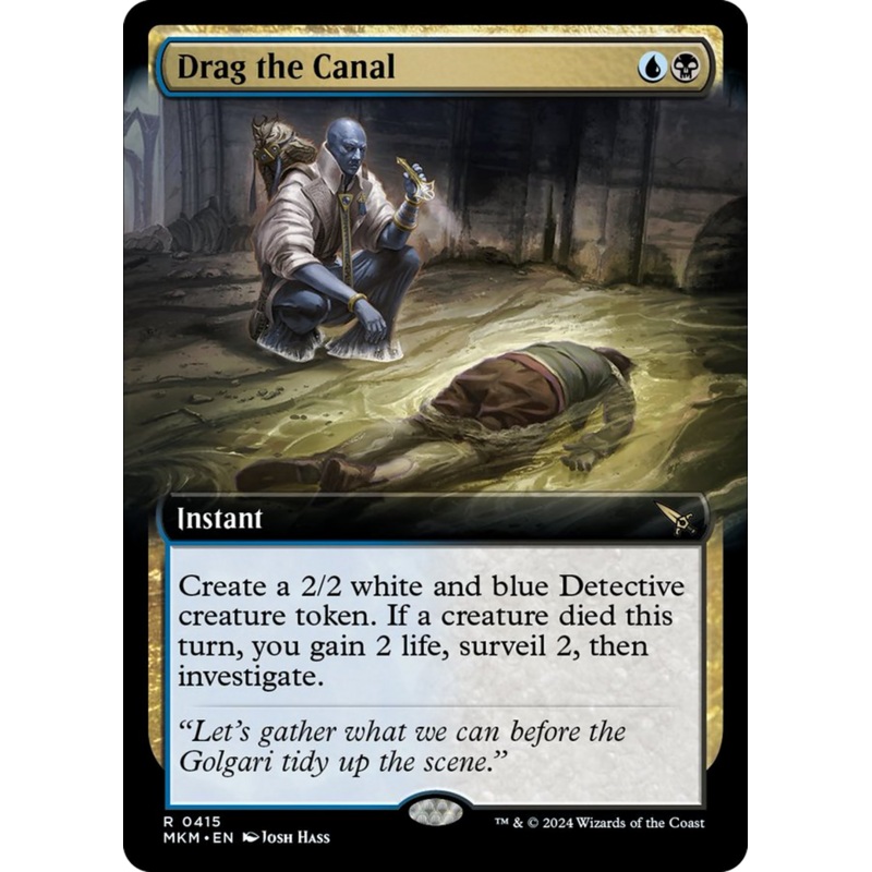 Drag the Canal (Extended Art) [Murders at Karlov Manor]