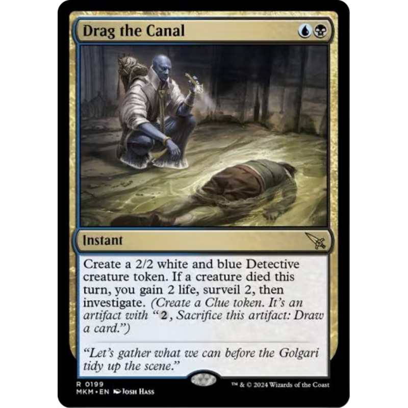 Drag the Canal [Murders at Karlov Manor]