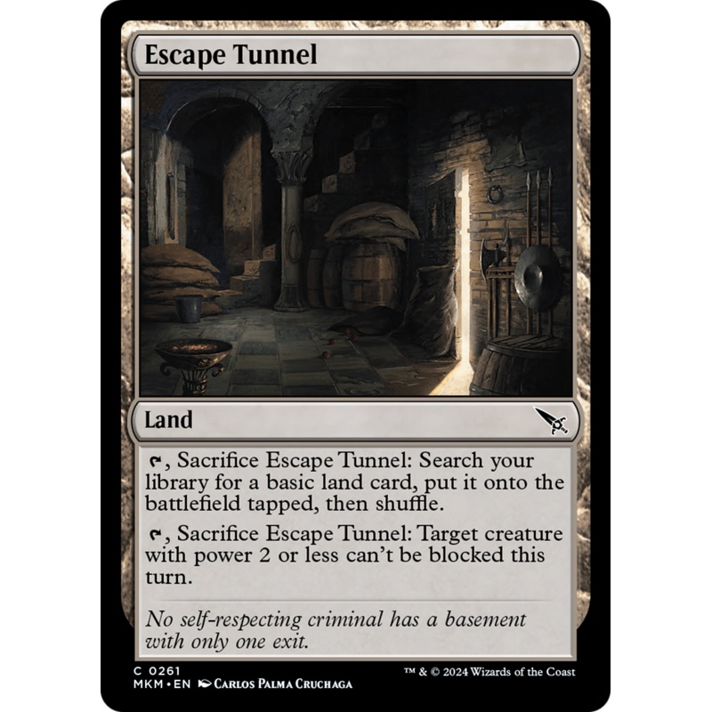 Escape Tunnel [Murders at Karlov Manor]