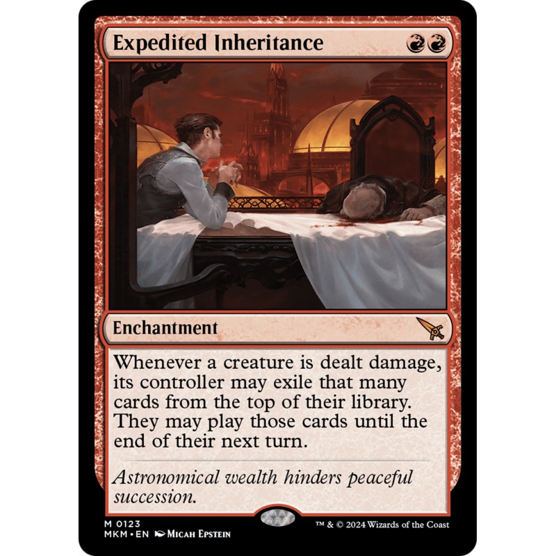 Expedited Inheritance [Murders at Karlov Manor]