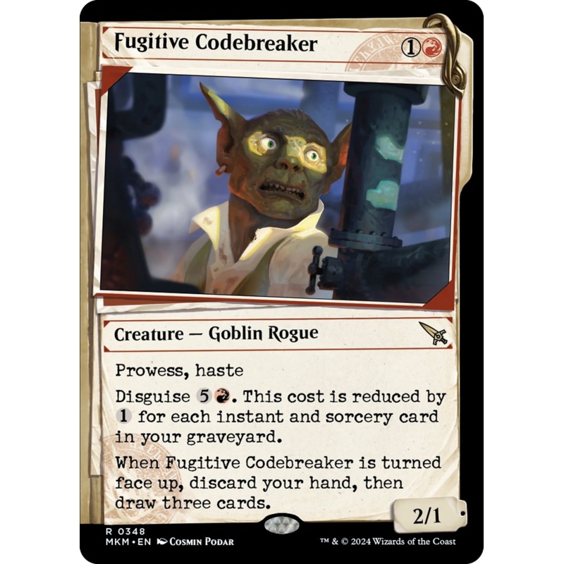Fugitive Codebreaker (Showcase) [Murders at Karlov Manor]