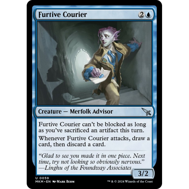 Furtive Courier [Murders at Karlov Manor]