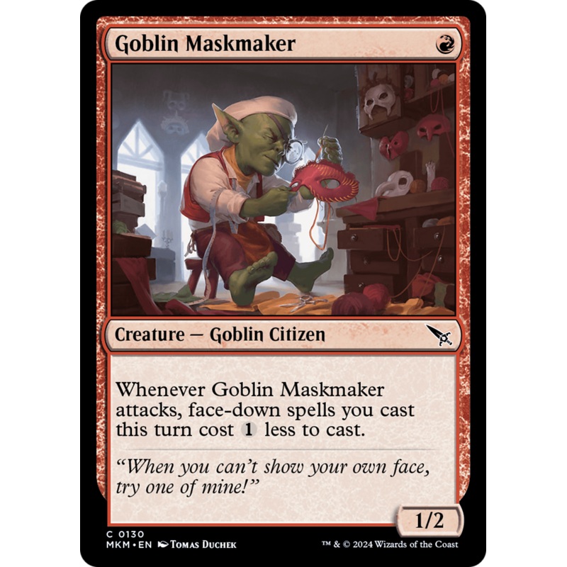Goblin Maskmaker [Murders at Karlov Manor]