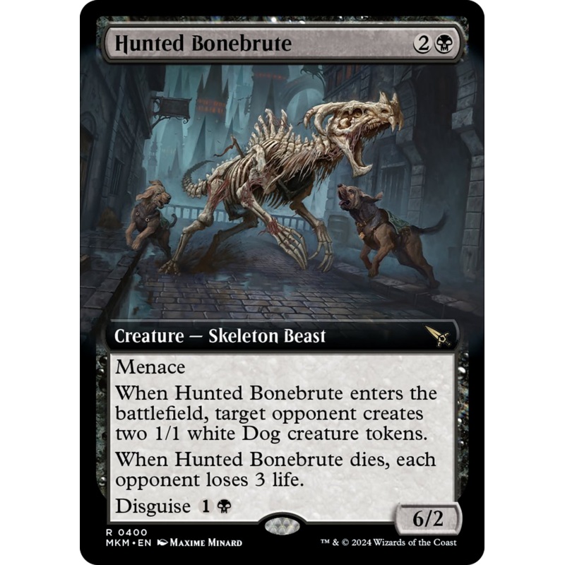 Hunted Bonebrute (Extended Art) [Murders at Karlov Manor]