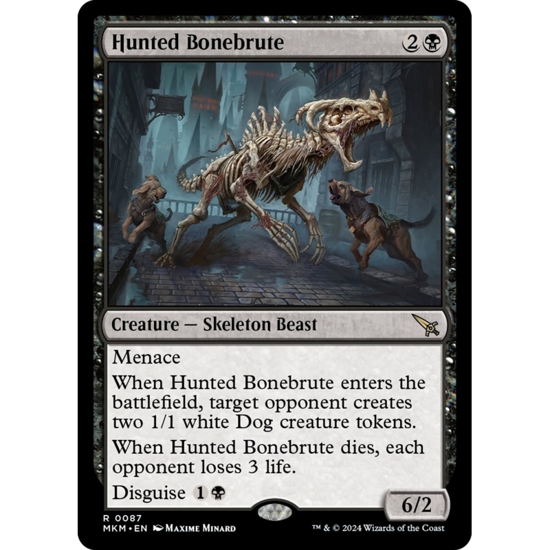 Hunted Bonebrute [Murders at Karlov Manor]