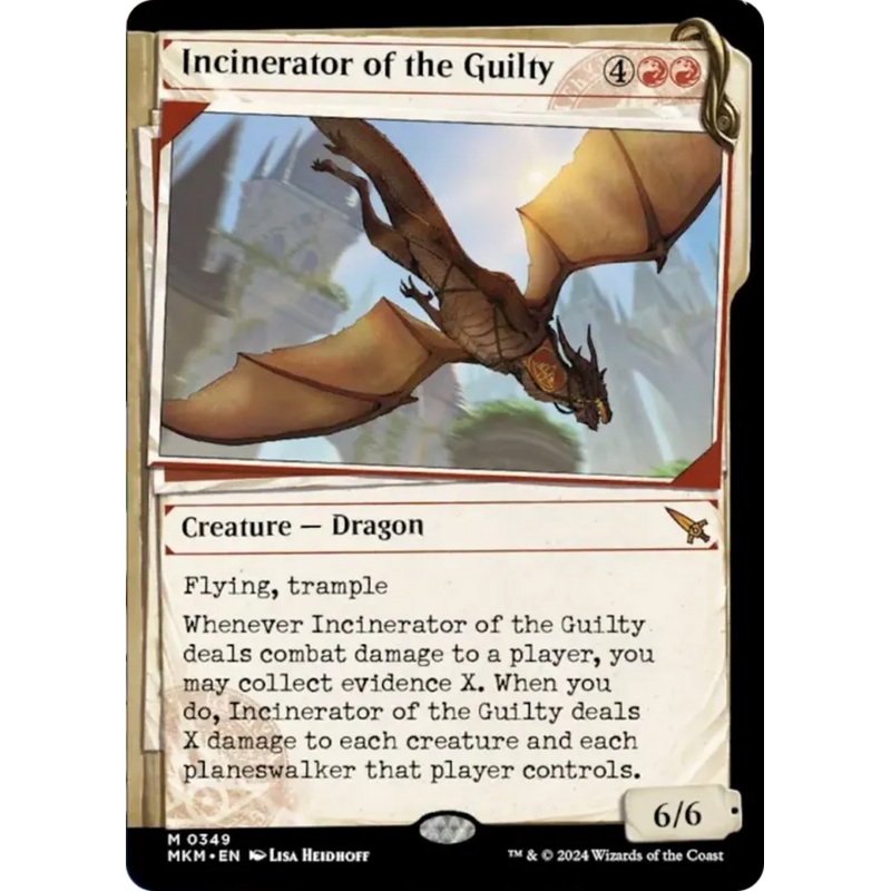 Incinerator of the Guilty (Showcase) [Murders at Karlov Manor]