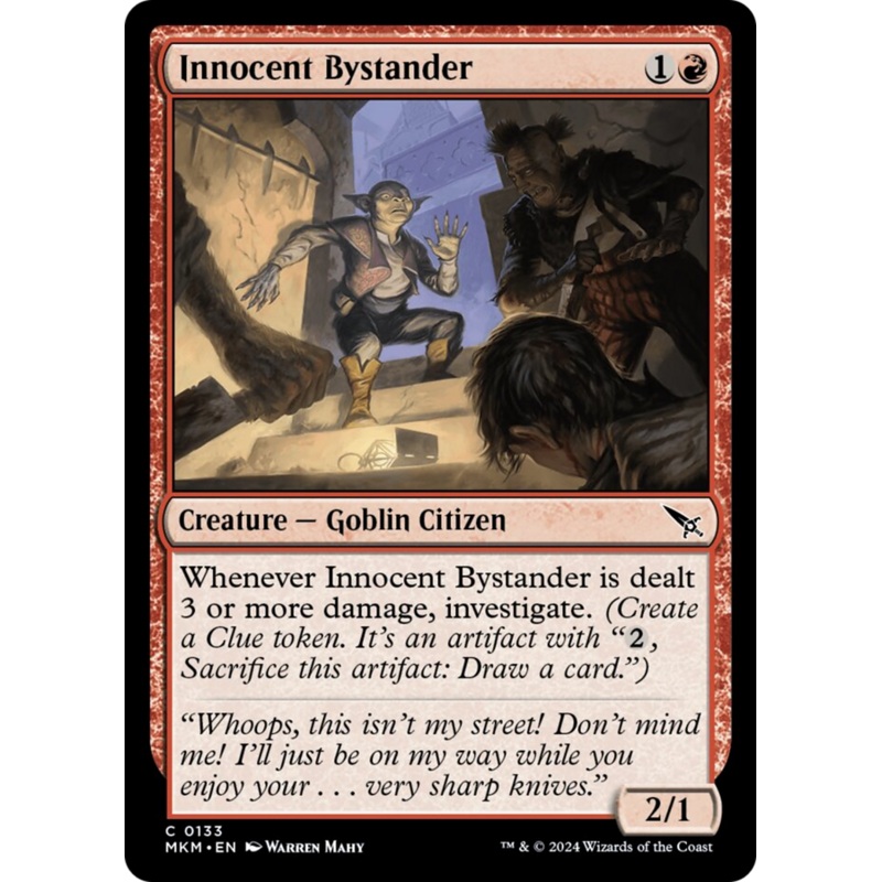 Innocent Bystander [Murders at Karlov Manor]