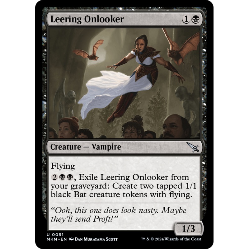 Leering Onlooker [Murders at Karlov Manor]