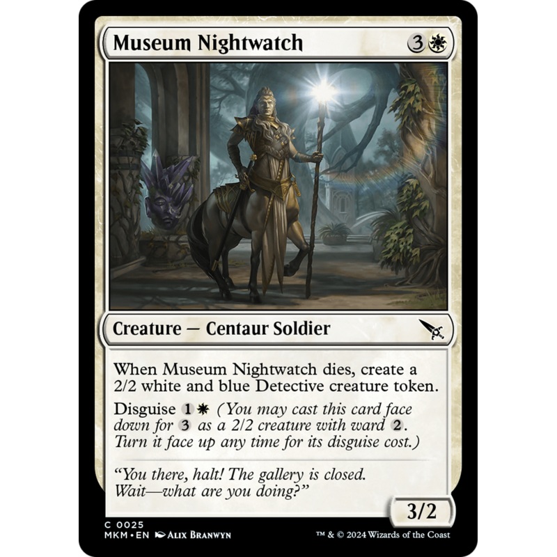 Museum Nightwatch [Murders at Karlov Manor]