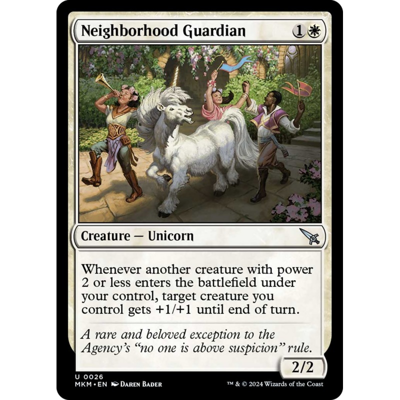 Neighborhood Guardian [Murders at Karlov Manor]