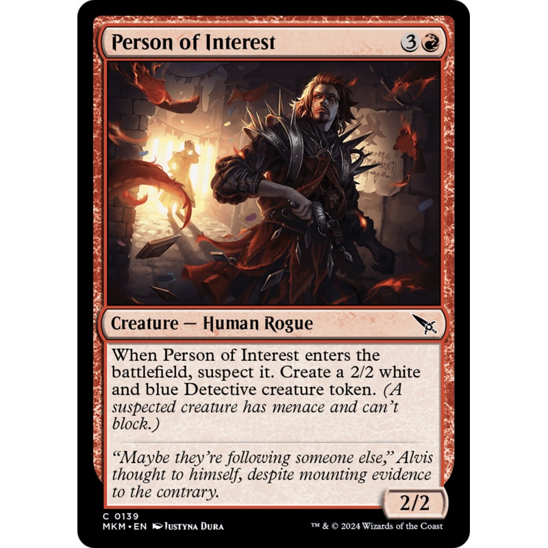 Person of Interest [Murders at Karlov Manor]