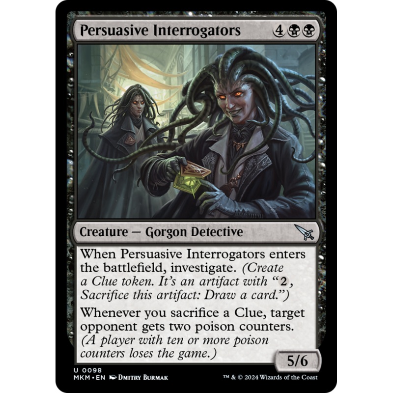 Persuasive Interrogators [Murders at Karlov Manor]