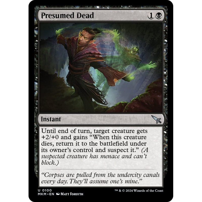 Presumed Dead [Murders at Karlov Manor]
