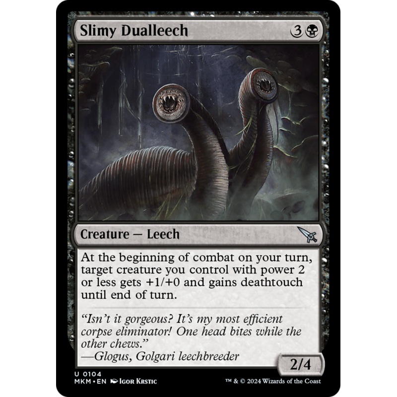 Slimy Dualleech [Murders at Karlov Manor]