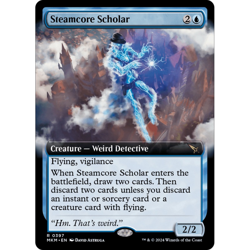 Steamcore Scholar (Extended Art) [Murders at Karlov Manor]