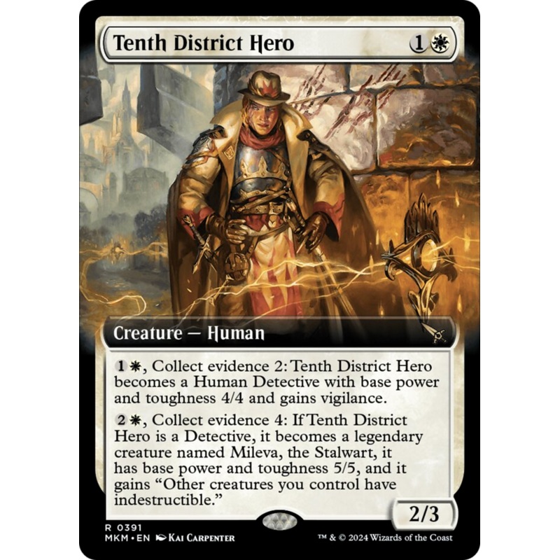 Tenth District Hero (Extended Art) [Murders at Karlov Manor]