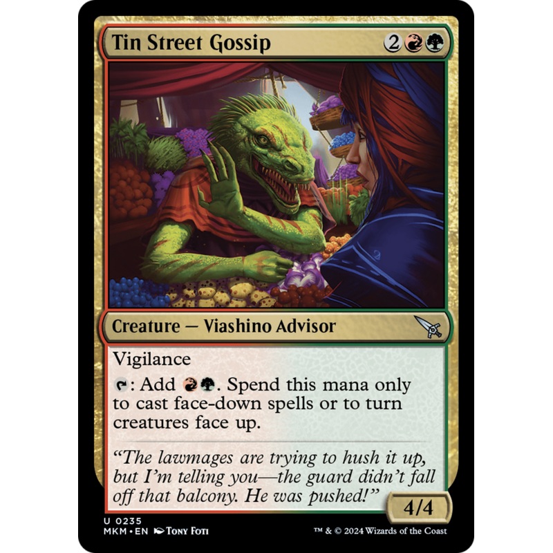 Tin Street Gossip [Murders at Karlov Manor]