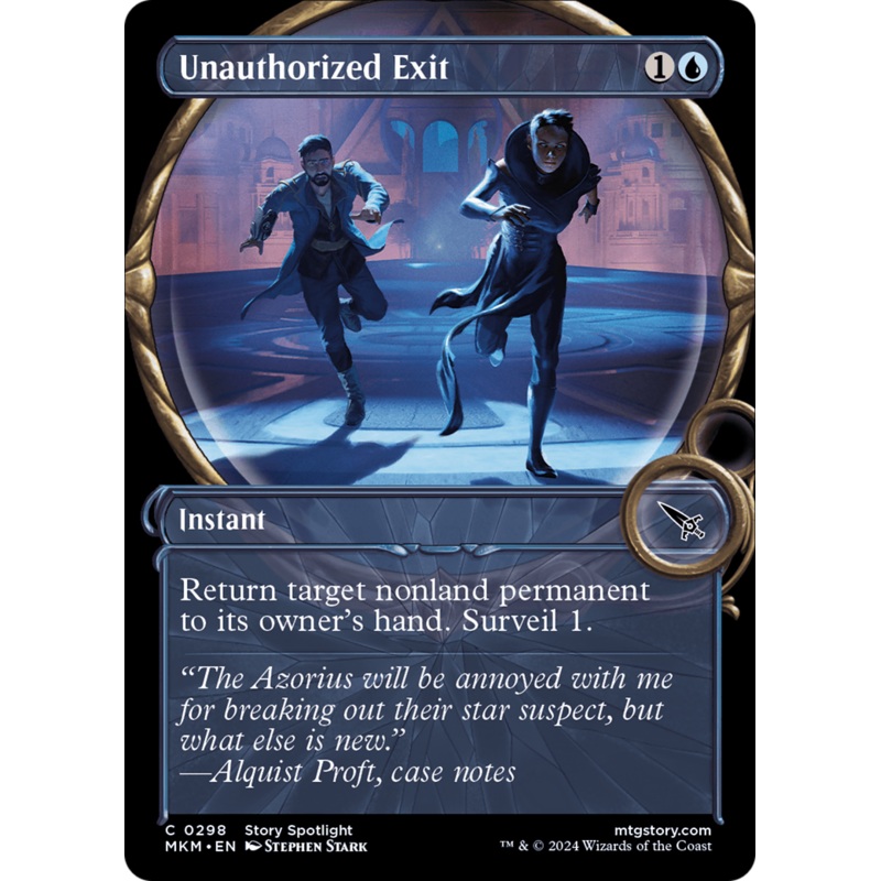 Unauthorized Exit (Showcase) [Murders at Karlov Manor]