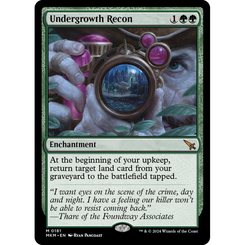 Undergrowth Recon [Murders at Karlov Manor]