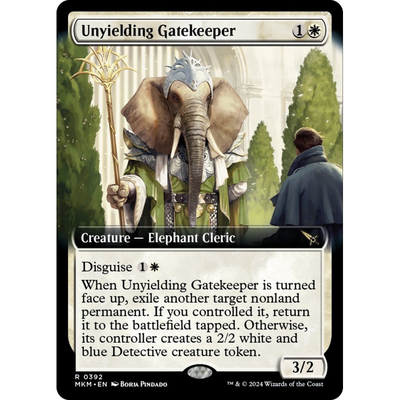 Unyielding Gatekeeper (Extended Art) [Murders at Karlov Manor]