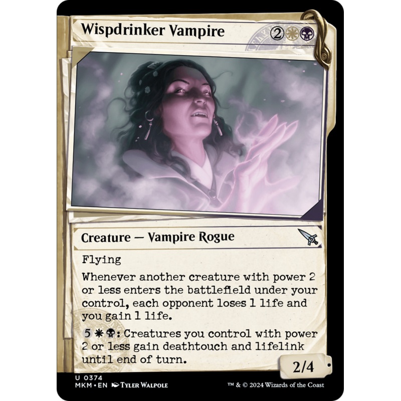 Wispdrinker Vampire (Showcase) [Murders at Karlov Manor]