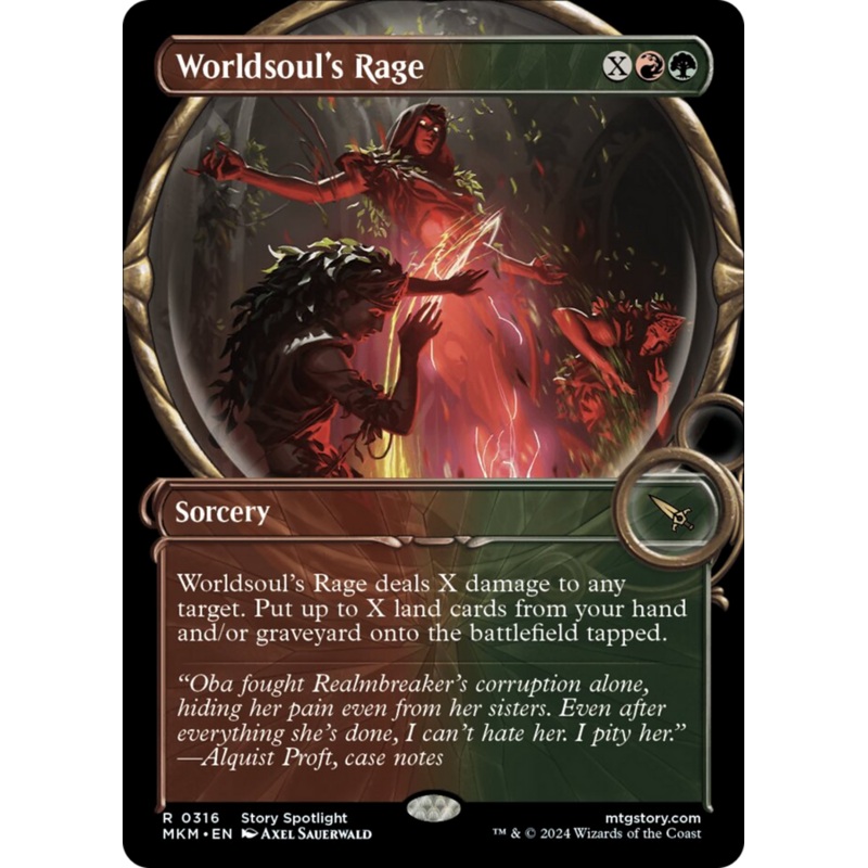 Worldsoul's Rage (Showcase) [Murders at Karlov Manor]