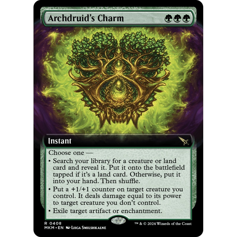 Archdruid's Charm (Extended Art) [Murders at Karlov Manor]