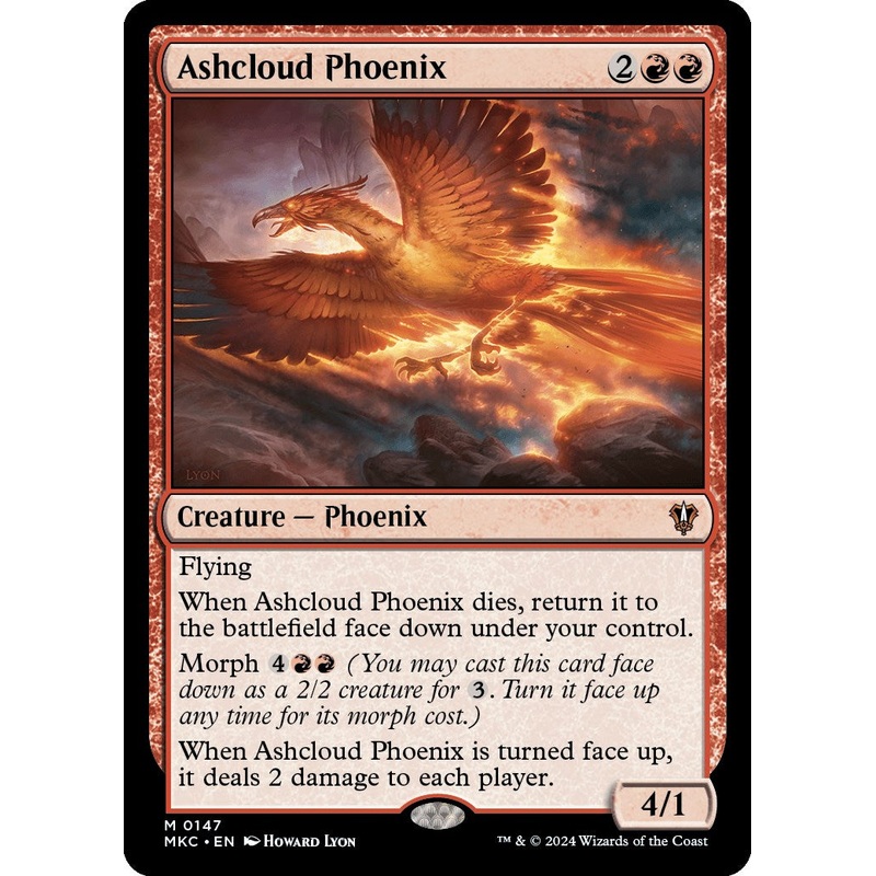 Ashcloud Phoenix [Murders at Karlov Manor Commander]