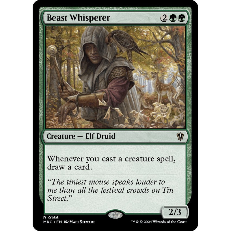 Beast Whisperer [Murders at Karlov Manor Commander]