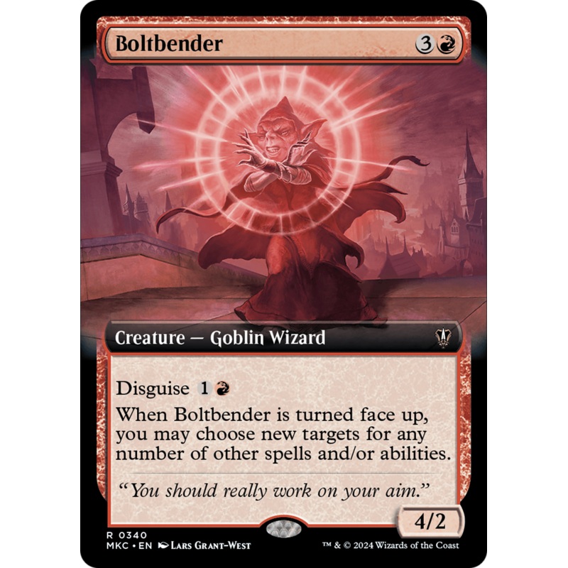 Boltbender (Extended Art) [Murders at Karlov Manor Commander]