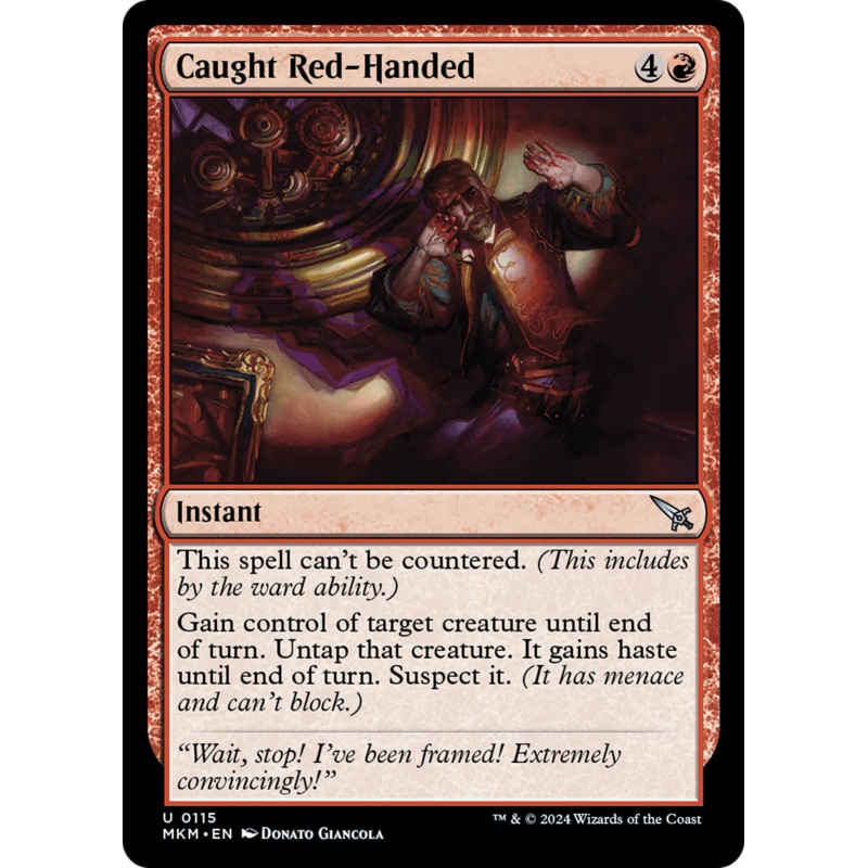 Caught Red-Handed [Murders at Karlov Manor]