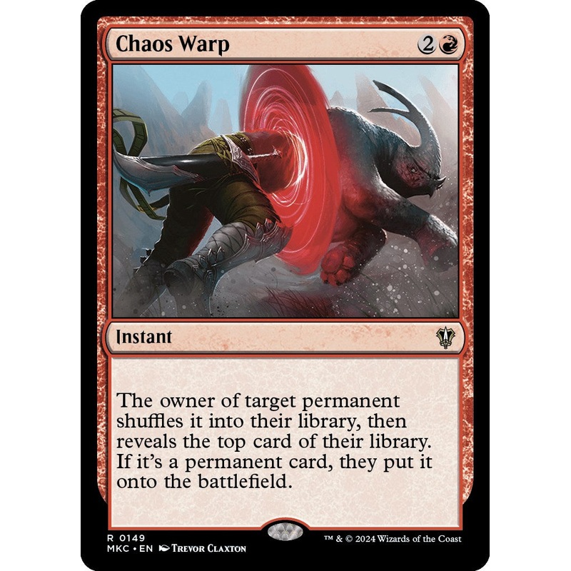 Chaos Warp [Murders at Karlov Manor Commander]