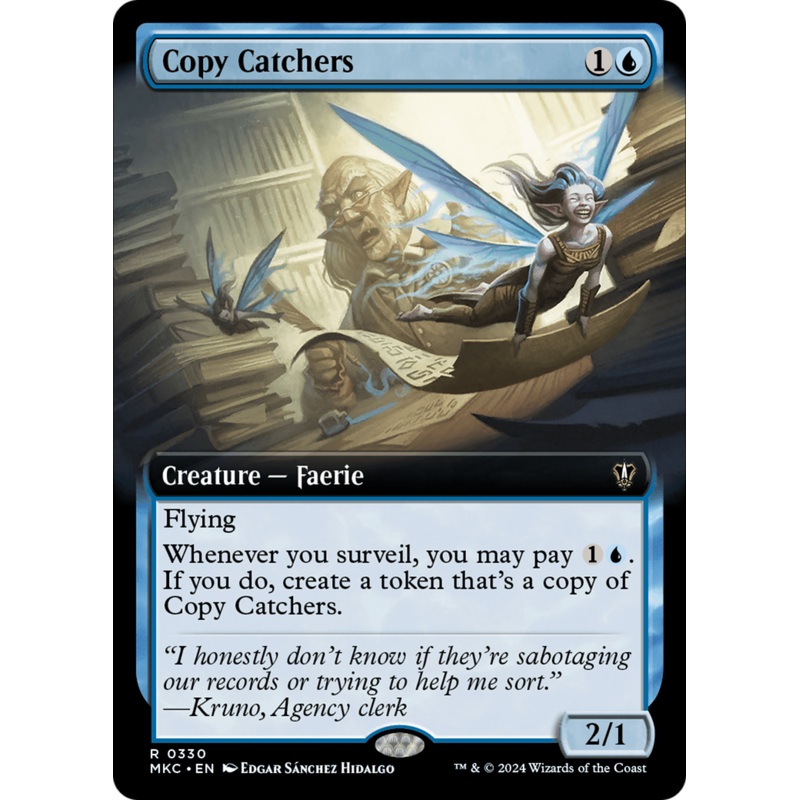 Copy Catchers (Extended Art) [Murders at Karlov Manor Commander]