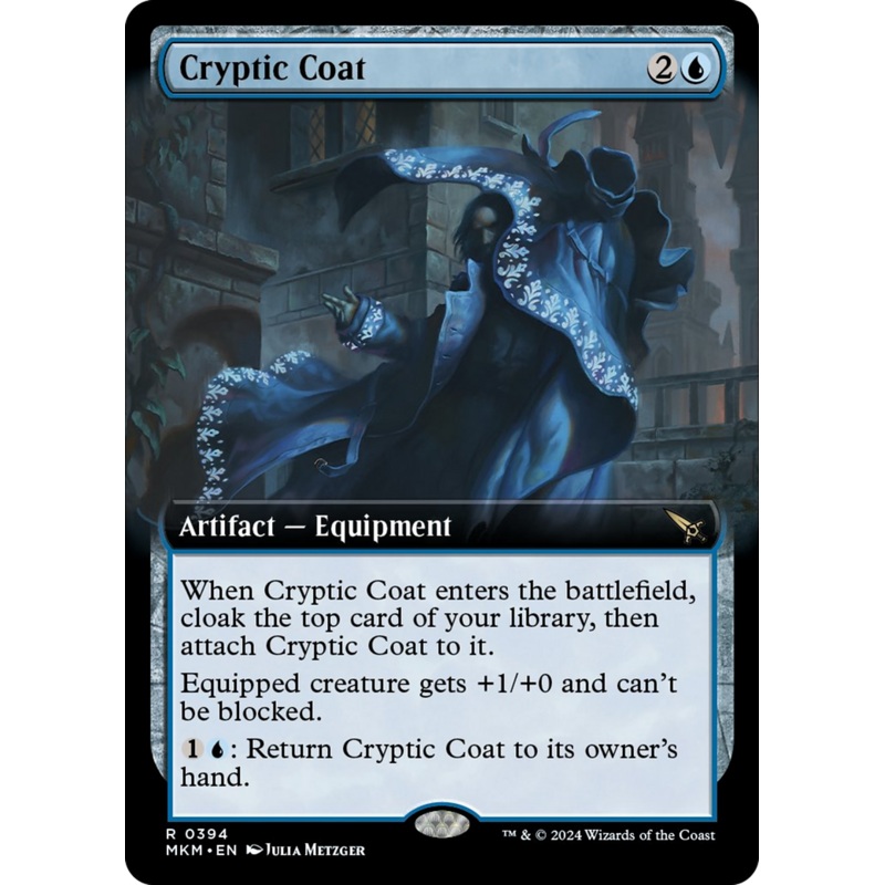 Cryptic Coat (Extended Art) [Murders at Karlov Manor]