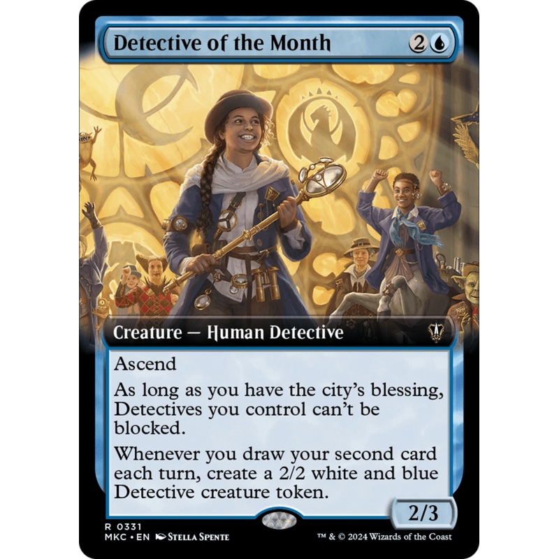 Detective of the Month (Extended Art) [Murders at Karlov Manor Commander]