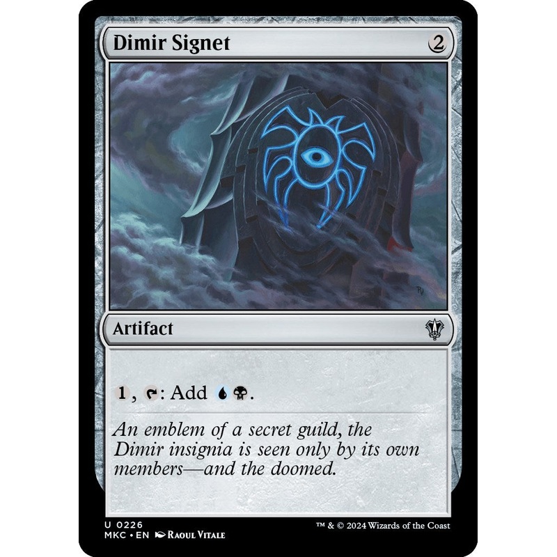 Dimir Signet [Murders at Karlov Manor Commander]