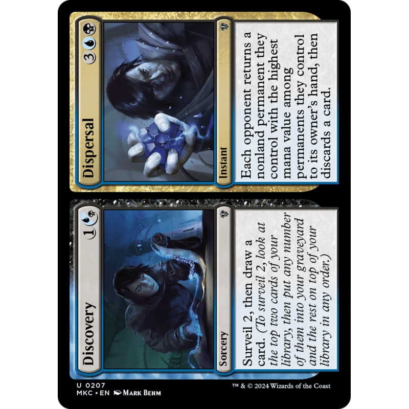 Discovery // Dispersal [Murders at Karlov Manor Commander]