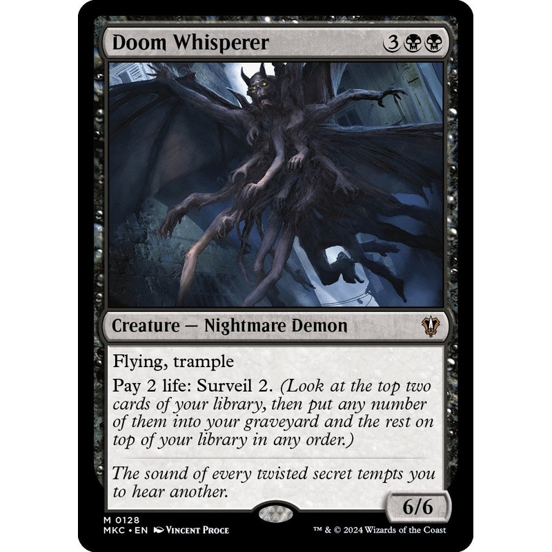 Doom Whisperer [Murders at Karlov Manor Commander]