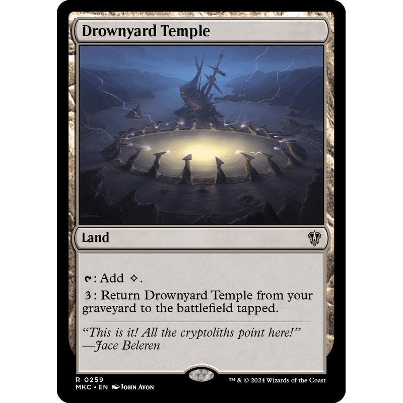 Drownyard Temple [Murders at Karlov Manor Commander]