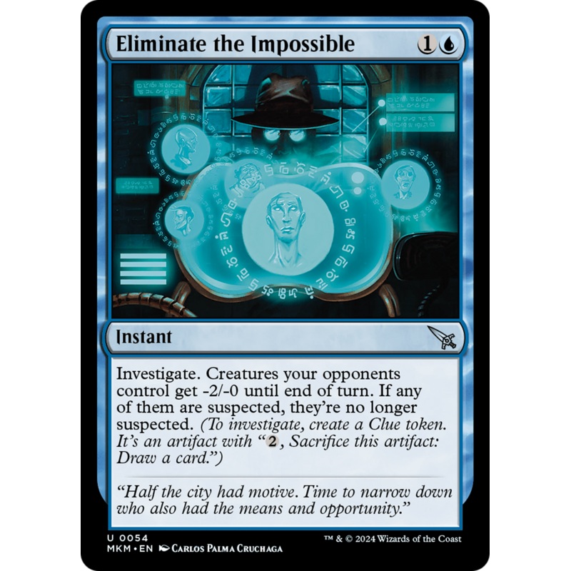 Eliminate the Impossible [Murders at Karlov Manor]