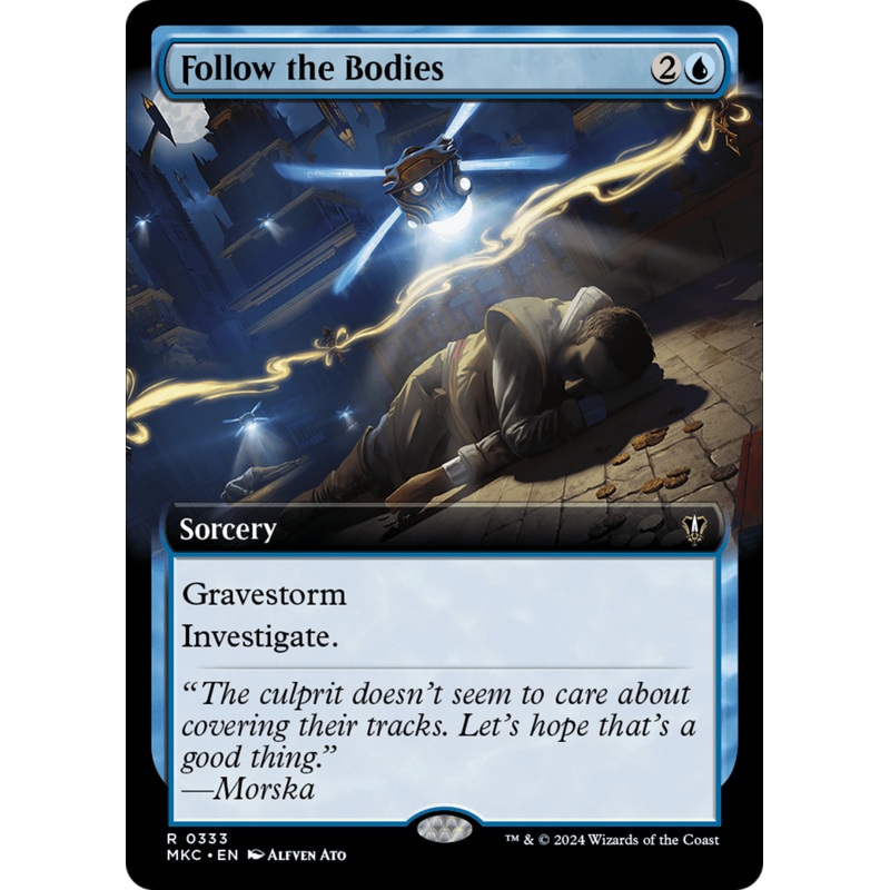 Follow the Bodies (Extended Art) [Murders at Karlov Manor Commander]