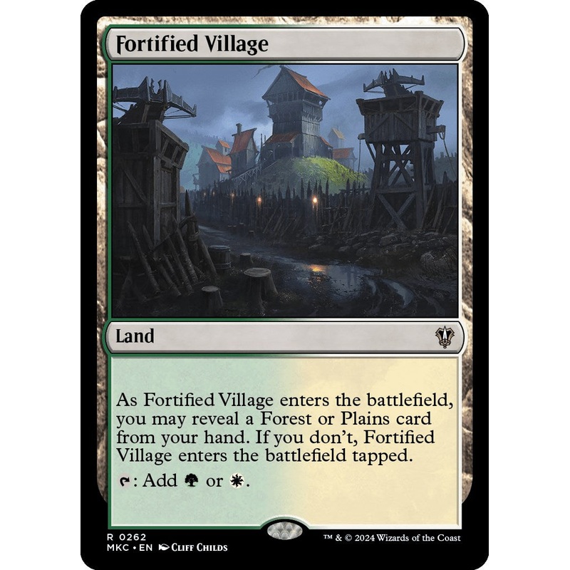 Fortified Village [Murders at Karlov Manor Commander]