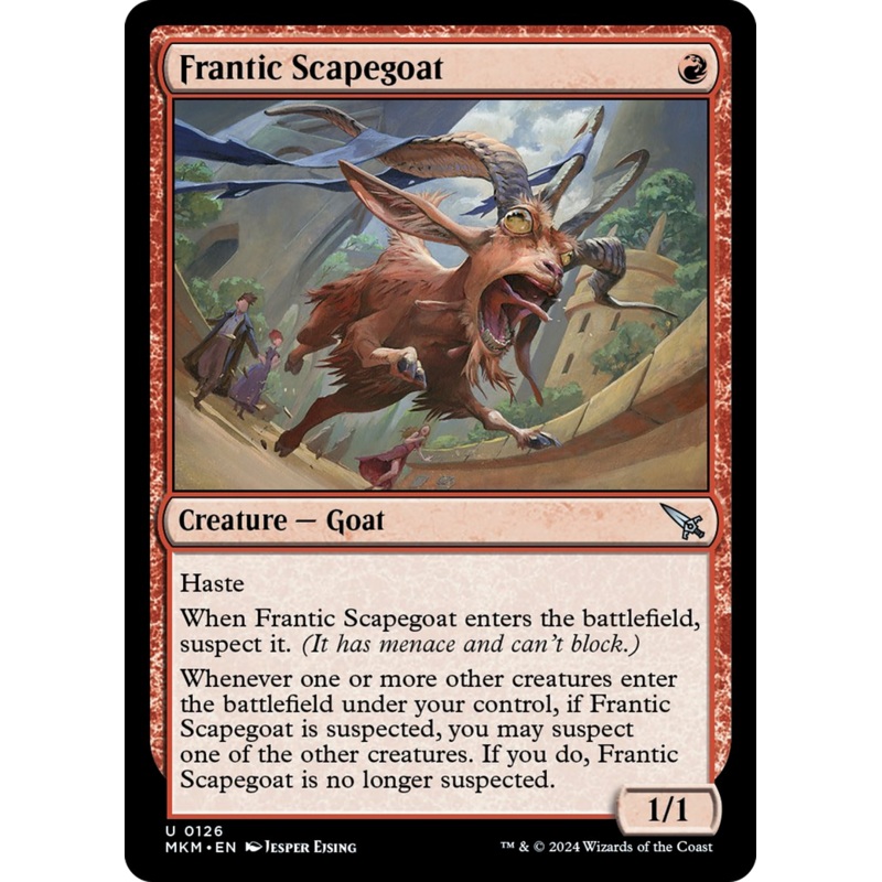 Frantic Scapegoat [Murders at Karlov Manor]
